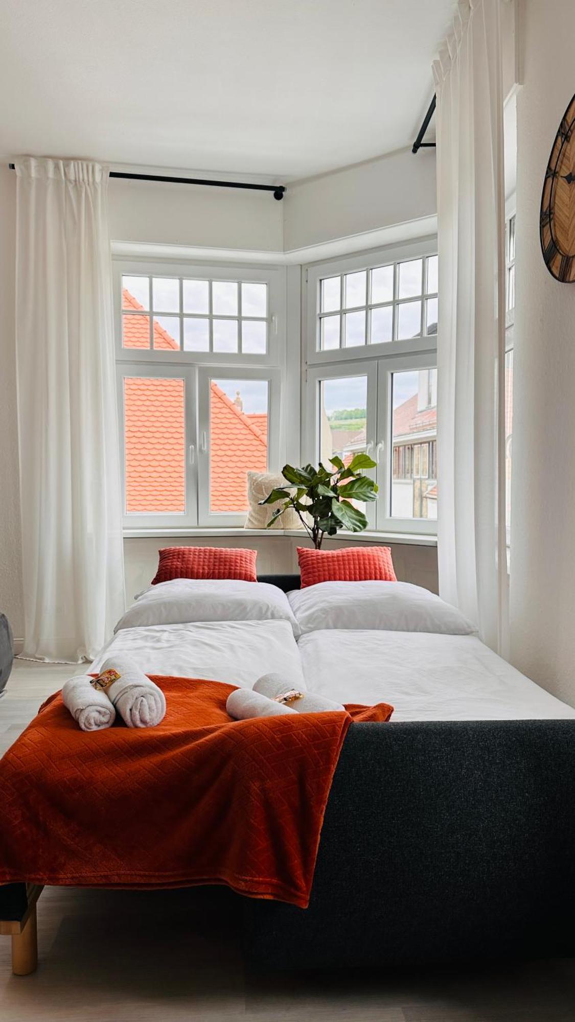 Amao-Brown I Exklusives City-Apartment I 85Qm I Privatparkplatz & Komfort I King-Size Bed Lahr  Eksteriør billede